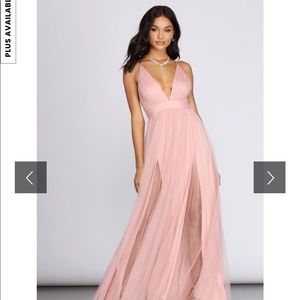 Brand New Mauve Tulle Dress from Windsor